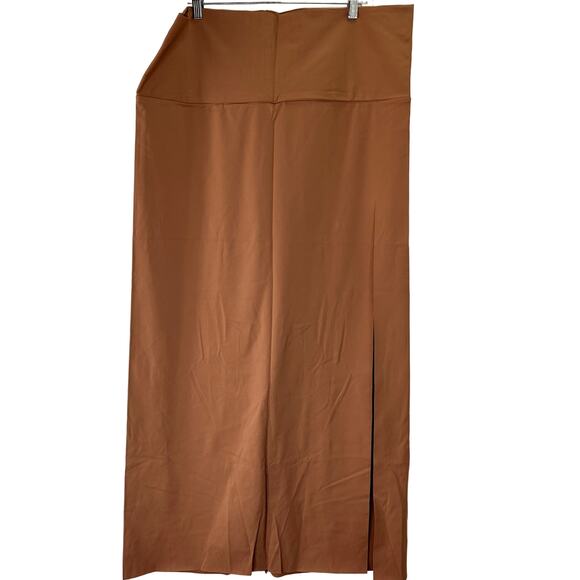 Skims Brown Swim Sarong Skirt Size 3X New with Tags - Picture 1 of 5